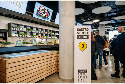 Jedním z hlavních bodů programu byla interaktivní vzdělávací soutěž Gastro Sense Tour