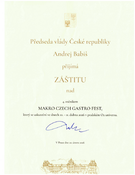 Podpora vlády i klíčových resortů: Makro Czech Gastro Fest získal tři významné záštity