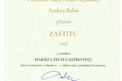Podpora vlády i klíčových resortů: Makro Czech Gastro Fest získal tři významné záštity